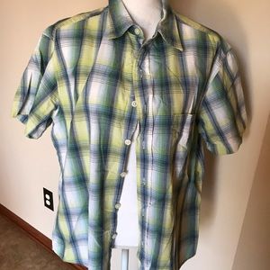 Plaid men’s button down shirt!